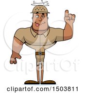 Poster, Art Print Of Drunk Buff African American Male Zookeeper