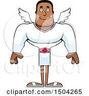 Poster, Art Print Of Happy Buff African American Male Cupid