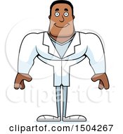 Poster, Art Print Of Happy Buff African American Male Doctor