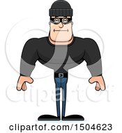 Poster, Art Print Of Bored Buff Caucasian Male Robber