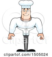 Poster, Art Print Of Happy Buff Caucasian Male Chef