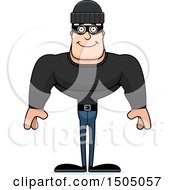 Poster, Art Print Of Happy Buff Caucasian Male Robber