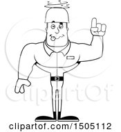 Clipart Of A Black And White Drunk Buff Male Army Soldier Royalty Free Vector Illustration