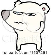 Angry Bear Polar Cartoon