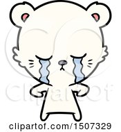 Crying Cartoon Polarbear