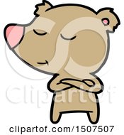 Happy Cartoon Bear