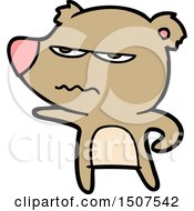 Annoyed Bear Cartoon