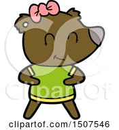 Female Bear Cartoon