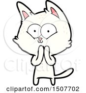 Poster, Art Print Of Cartoon Cat