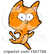 Poster, Art Print Of Cartoon Cat Running