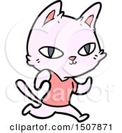 Cartoon Cat Running