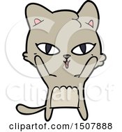 Poster, Art Print Of Cartoon Cat