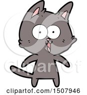 Poster, Art Print Of Funny Cartoon Cat