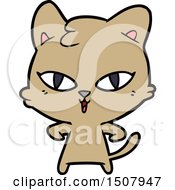 Poster, Art Print Of Cartoon Cat