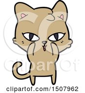 Poster, Art Print Of Cartoon Cat