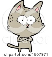 Poster, Art Print Of Cartoon Cat