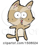 Poster, Art Print Of Funny Cartoon Cat