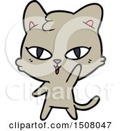 Poster, Art Print Of Cartoon Cat