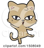 Poster, Art Print Of Cartoon Cat