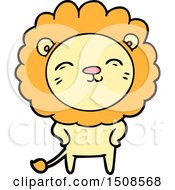 Poster, Art Print Of Cartoon Lion