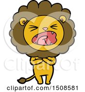 Poster, Art Print Of Cartoon Lion