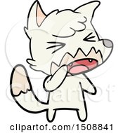 Angry Cartoon Fox