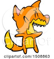 Laughing Fox Cartoon