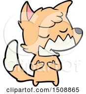 Friendly Cartoon Fox