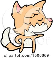 Friendly Cartoon Fox