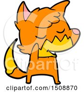 Friendly Cartoon Fox