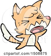 Angry Cartoon Fox