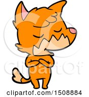 Friendly Cartoon Fox