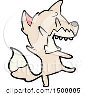 Laughing Fox Cartoon