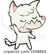 Friendly Cartoon Fox