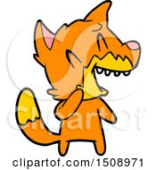 Laughing Fox Cartoon