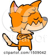 Friendly Cartoon Fox