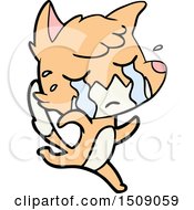 Crying Fox Cartoon