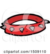 Cartoon Spiked Dog Collar by lineartestpilot