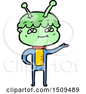 Friendly Cartoon Spaceman
