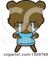 Crying Cartoon Bear