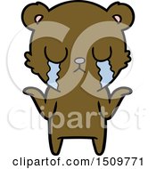 Crying Cartoon Bear