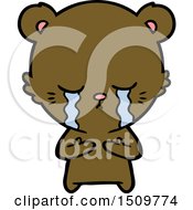 Crying Cartoon Bear