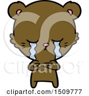 Crying Cartoon Bear