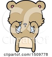 Crying Cartoon Bear