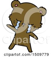 Crying Cartoon Bear