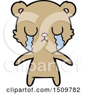 Crying Cartoon Bear