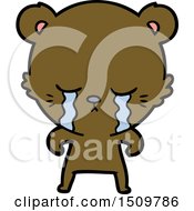 Crying Cartoon Bear