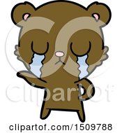 Crying Cartoon Bear