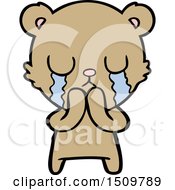 Crying Cartoon Bear