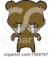 Crying Cartoon Bear